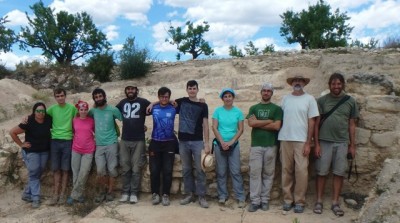 L’equip d’excavació l’han format estudiants universitaris i membres de l’ICAC.