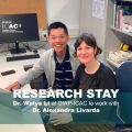 Nos visita el Dr. Weiya Li
