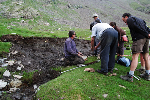 Treballs paleocològics a la Vall de Núria 