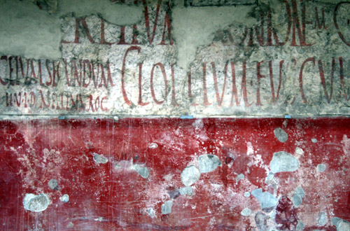 Inscripció Pompeia